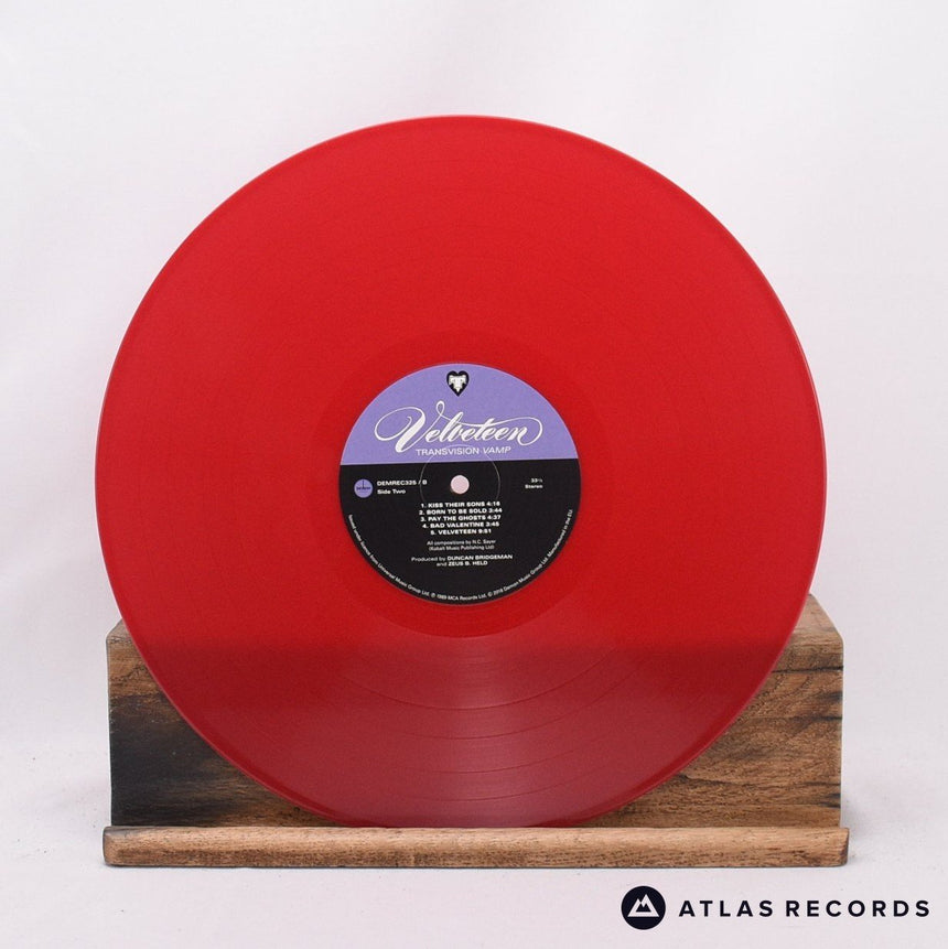 Transvision Vamp - Velveteen - Red Reissue LP Vinyl Record - NM/NM