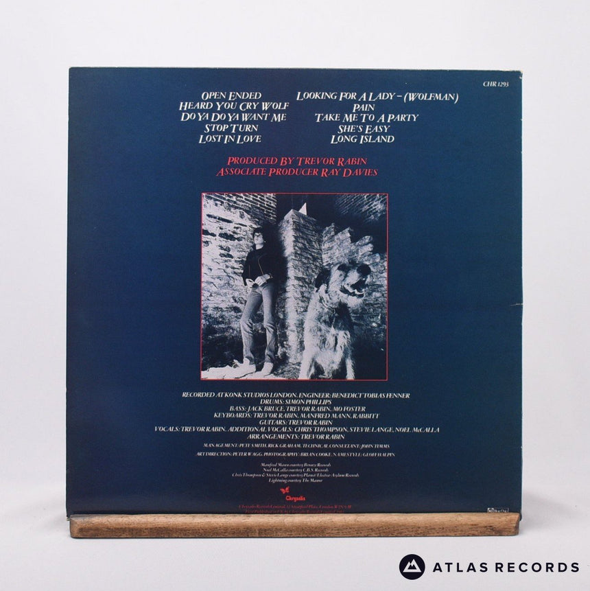 Trevor Rabin - Wolf - LP Vinyl Record - VG+/EX