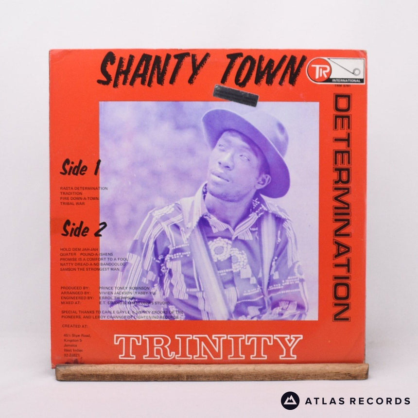 Trinity - Shanty Town Determination - Jamaica A B LP Vinyl Record - VG+/EX