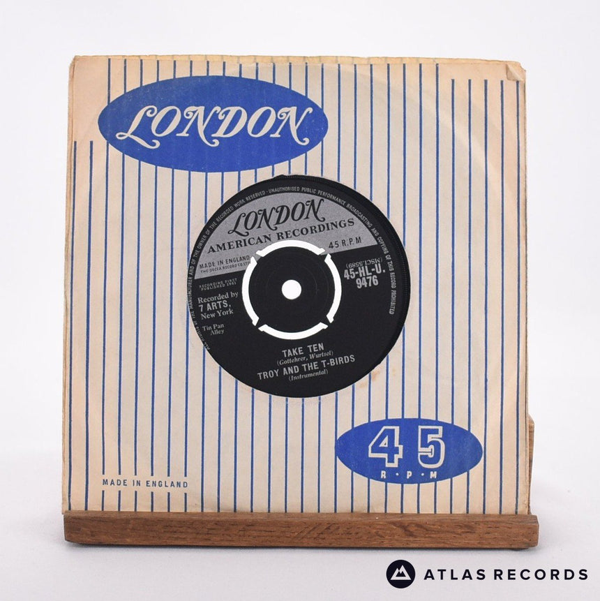 Troy & The T-Birds - Twistle - 7" Vinyl Record - VG+/EX