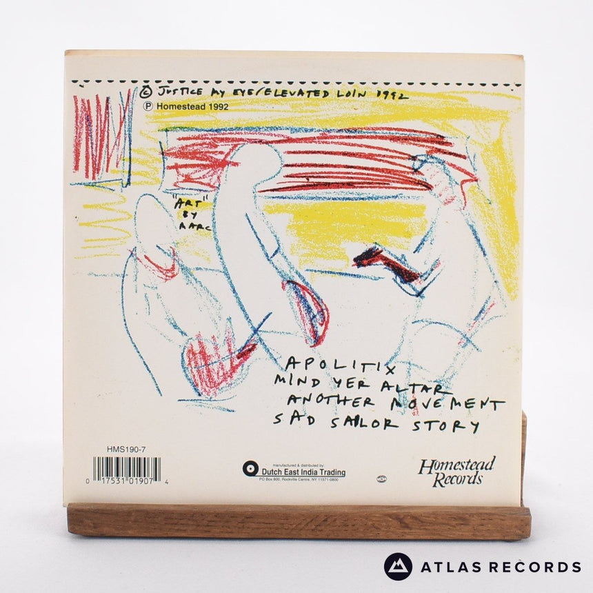 Trumans Water - Our Scars Like Badges - White 7" Vinyl Record - EX/EX