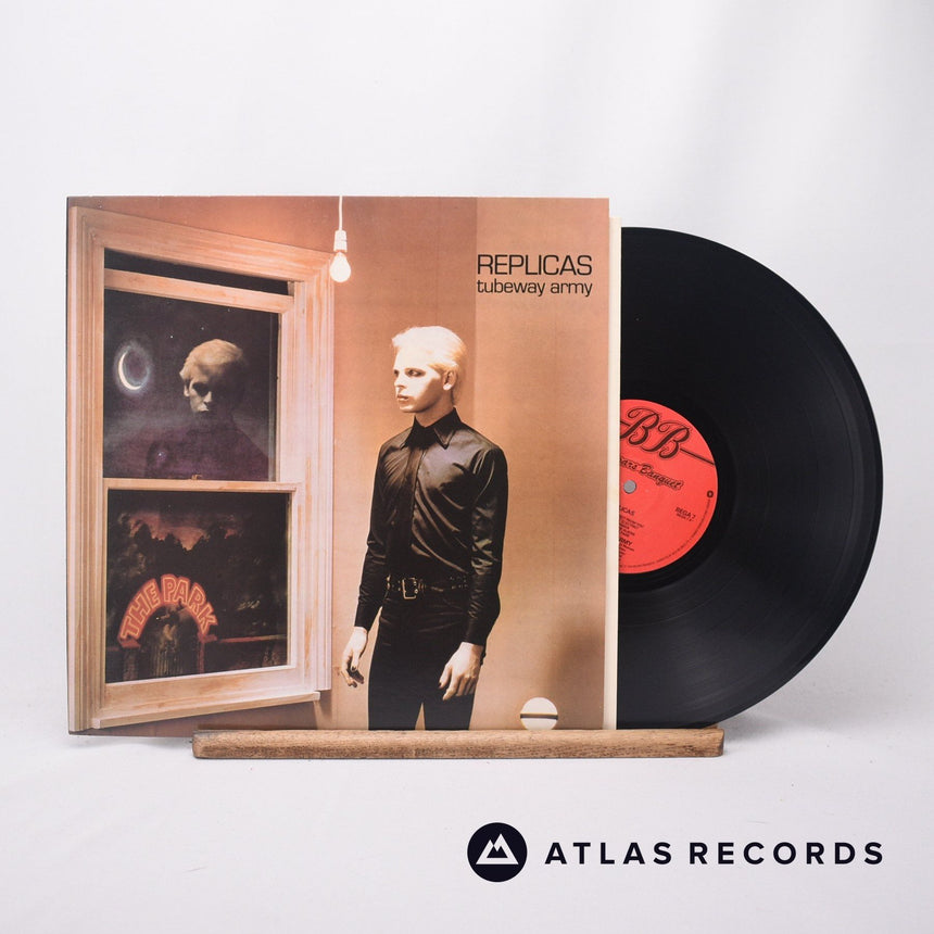 Tubeway Army Replicas LP Vinyl Record - Front Cover & Record