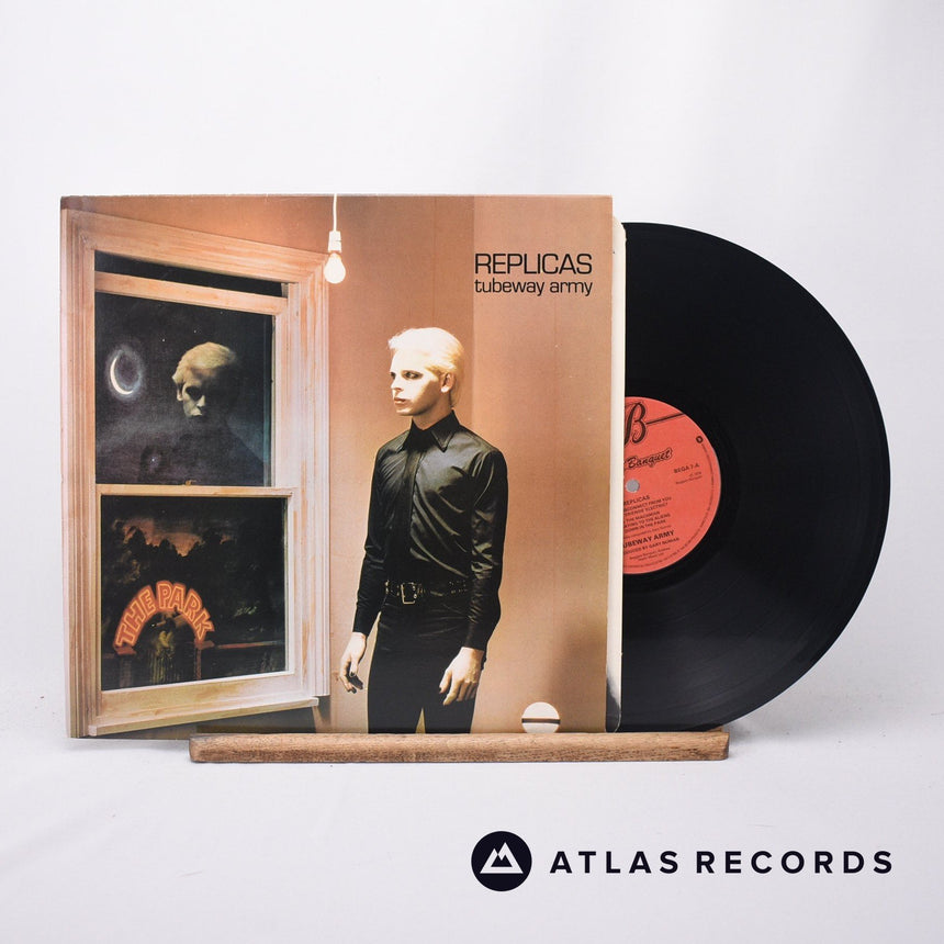 Tubeway Army Replicas LP Vinyl Record - Front Cover & Record
