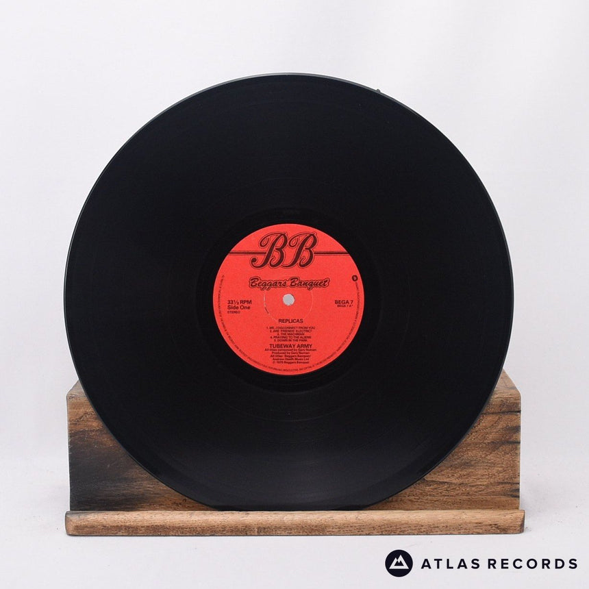 Tubeway Army - Replicas - Strawberry LP Vinyl Record - EX/VG+