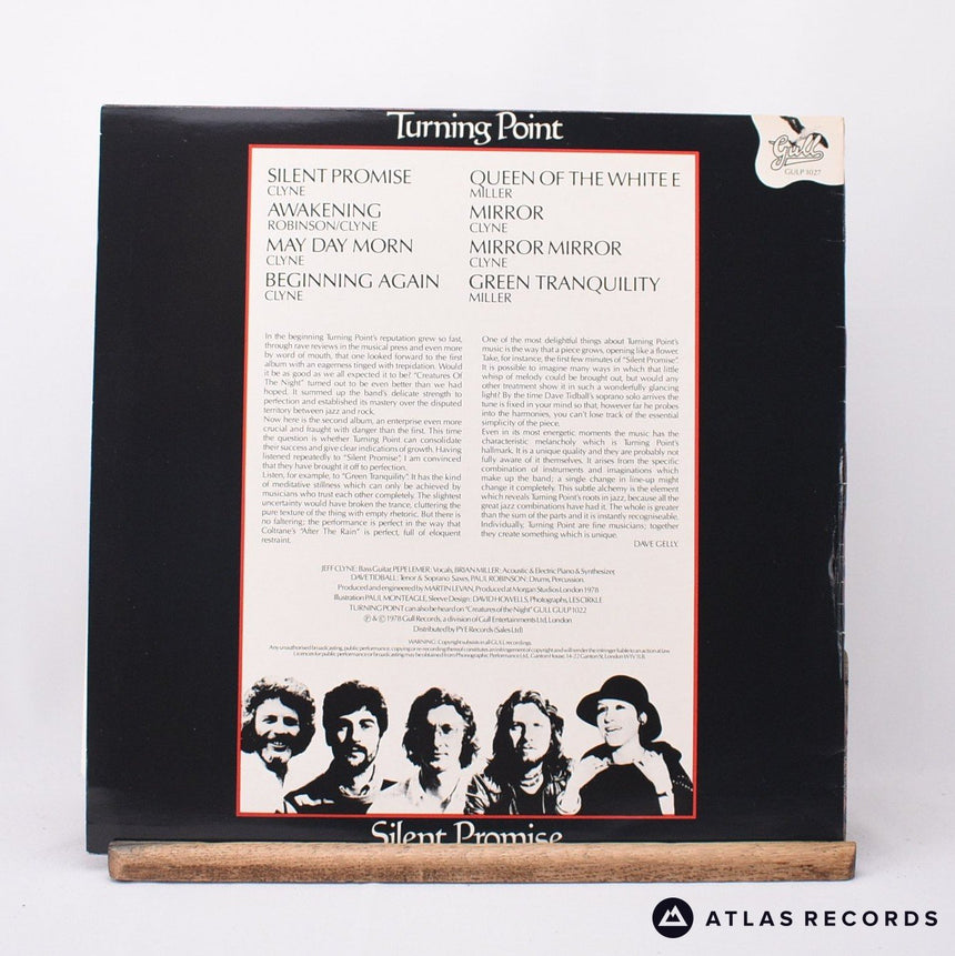 Turning Point - Silent Promise - LP Vinyl Record - EX/VG+