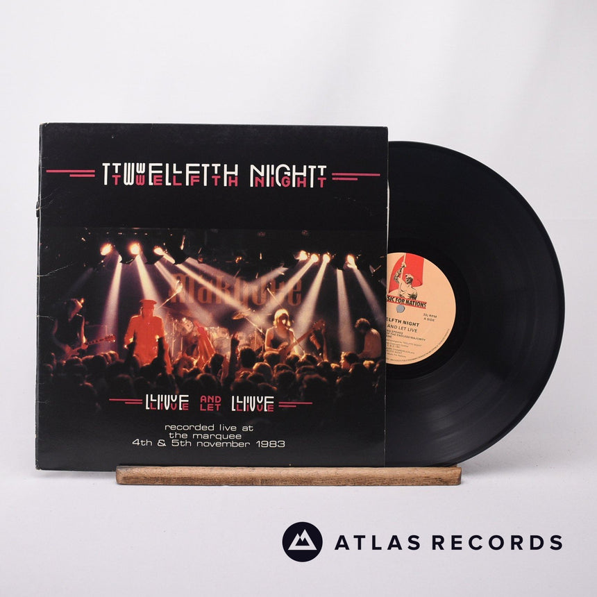 Twelfth Night - Live And Let Live - Timtom Gatefold LP Vinyl Record - VG+/EX