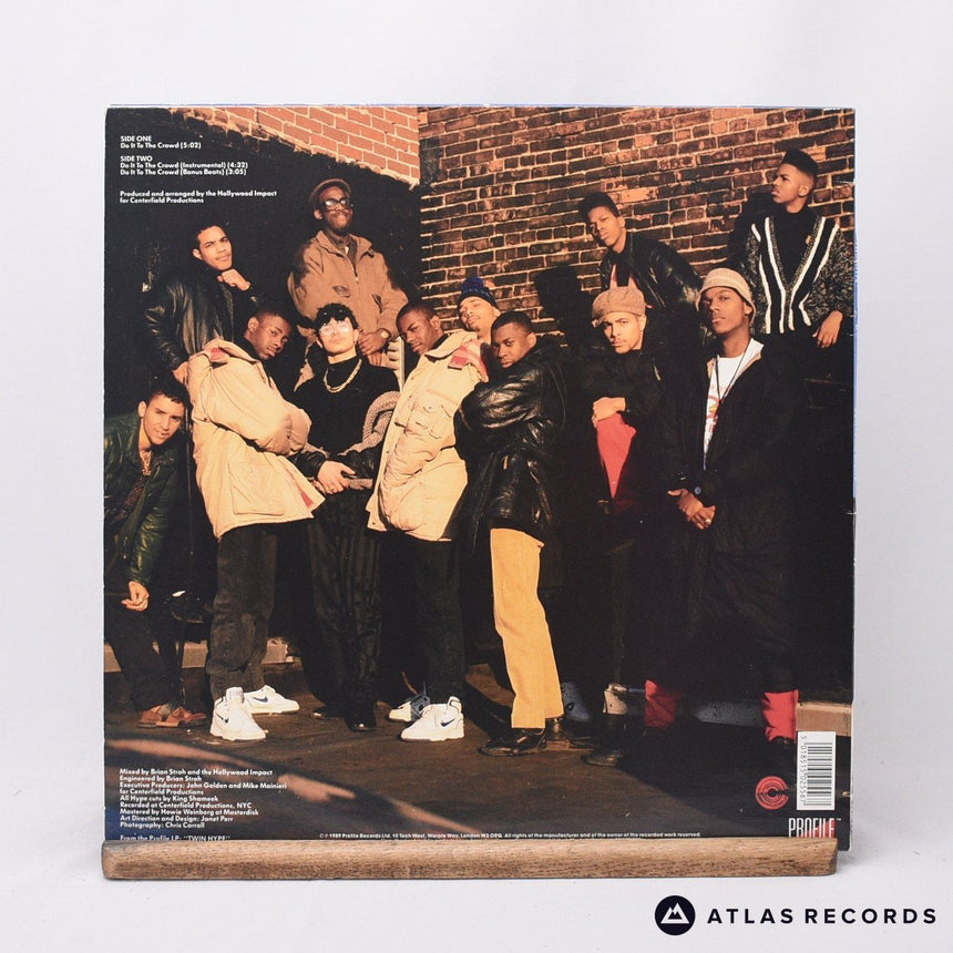 Twin Hype - Do It To The Crowd - 12" Vinyl Record - EX/EX