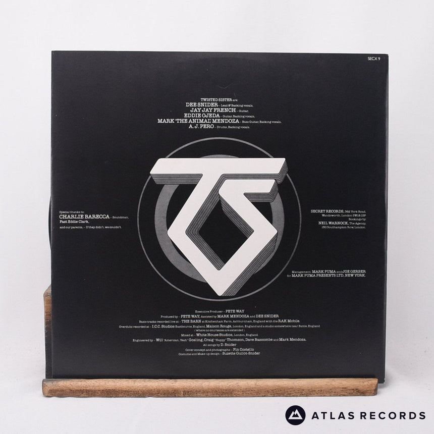 Twisted Sister - Under The Blade - LP Vinyl Record - EX/EX