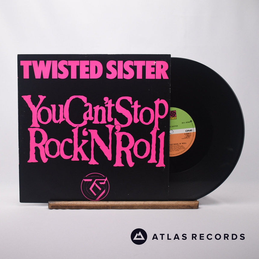 Twisted Sister You Can't Stop Rock 'N' Roll 12" Vinyl Record - Front Cover & Record