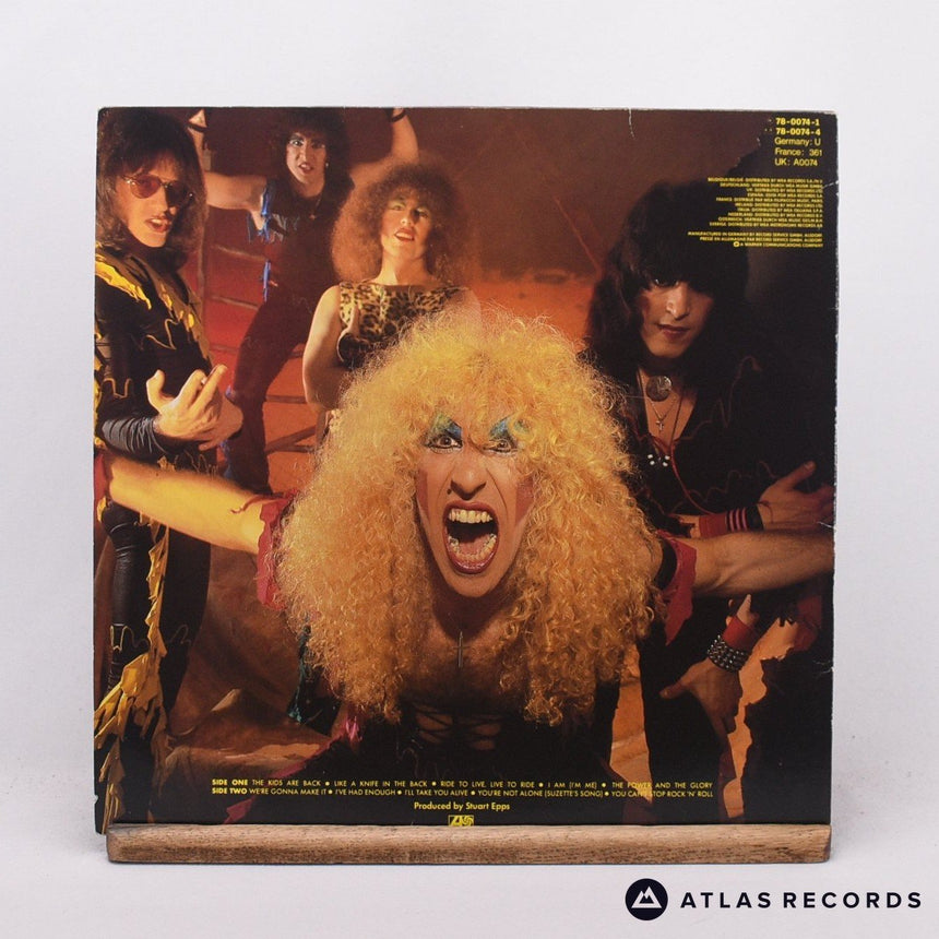 Twisted Sister - You Can't Stop Rock 'N' Roll - LP Vinyl Record - VG+/EX