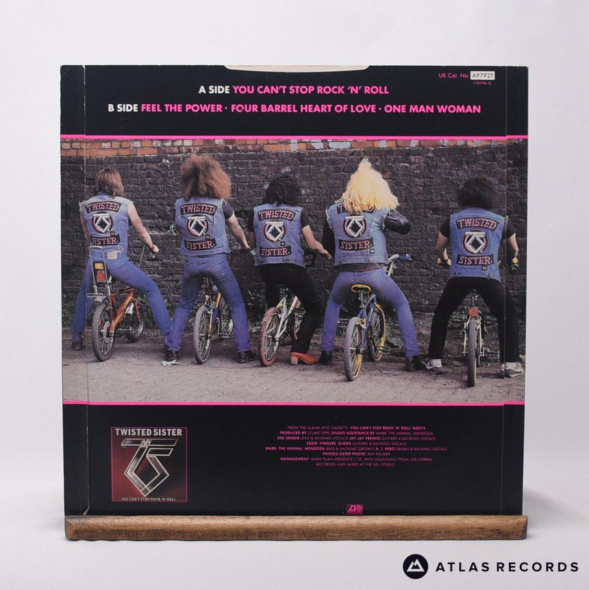 Twisted Sister - You Can't Stop Rock 'N' Roll - 12" Vinyl Record - VG+/VG+