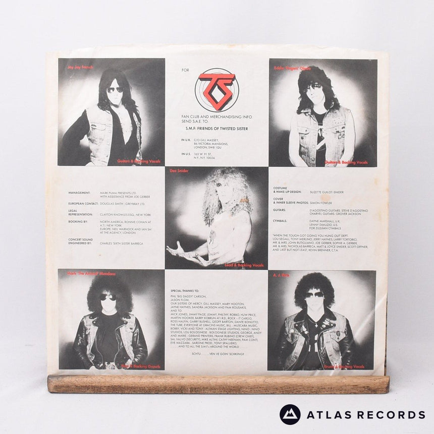 Twisted Sister - You Can't Stop Rock 'N' Roll - LP Vinyl Record - VG+/EX