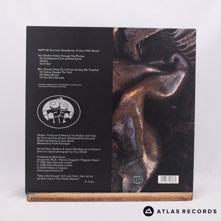 Two Lone Swordsmen - A Virus With Shoes - 12" Vinyl Record - EX/EX