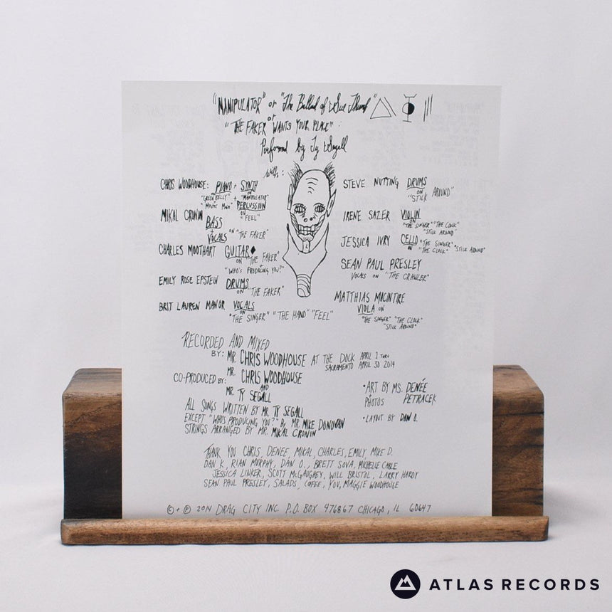 Ty Segall - Manipulator - Yellow-Orange Double LP Vinyl Record - NM/NM