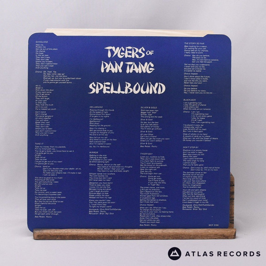 Tygers Of Pan Tang - Spellbound - Townhouse A2 B1 LP Vinyl Record - VG+/EX