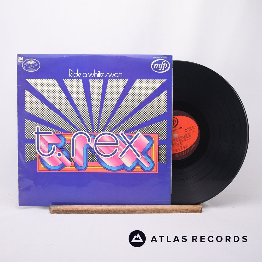Tyrannosaurus Rex Ride A White Swan LP Vinyl Record - Front Cover & Record