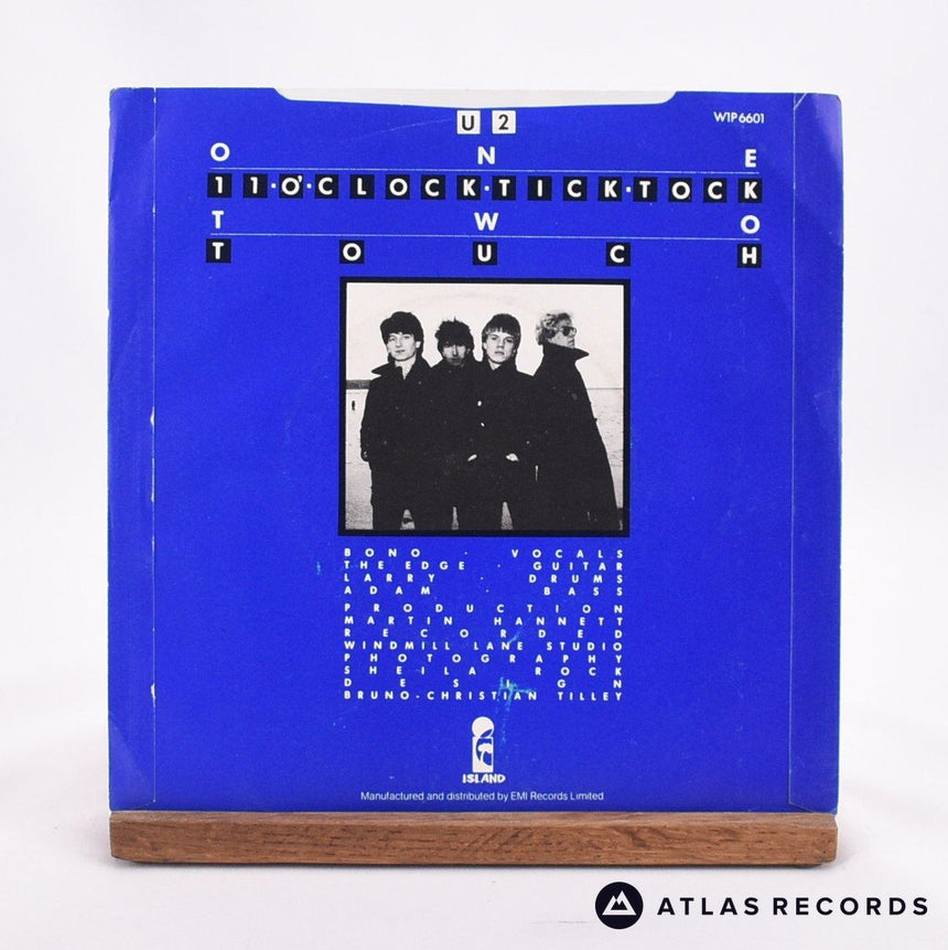 U2 - 11 O'Clock Tick Tock - 7" Vinyl Record - VG+/EX