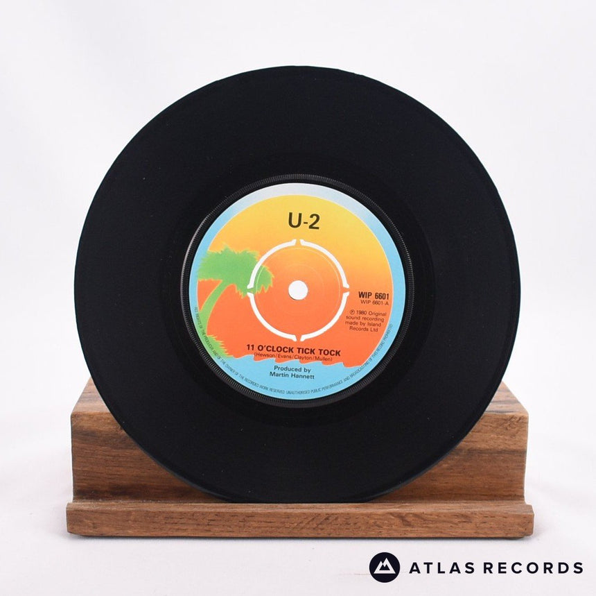 U2 - 11 O'Clock Tick Tock - 7" Vinyl Record - VG+/EX