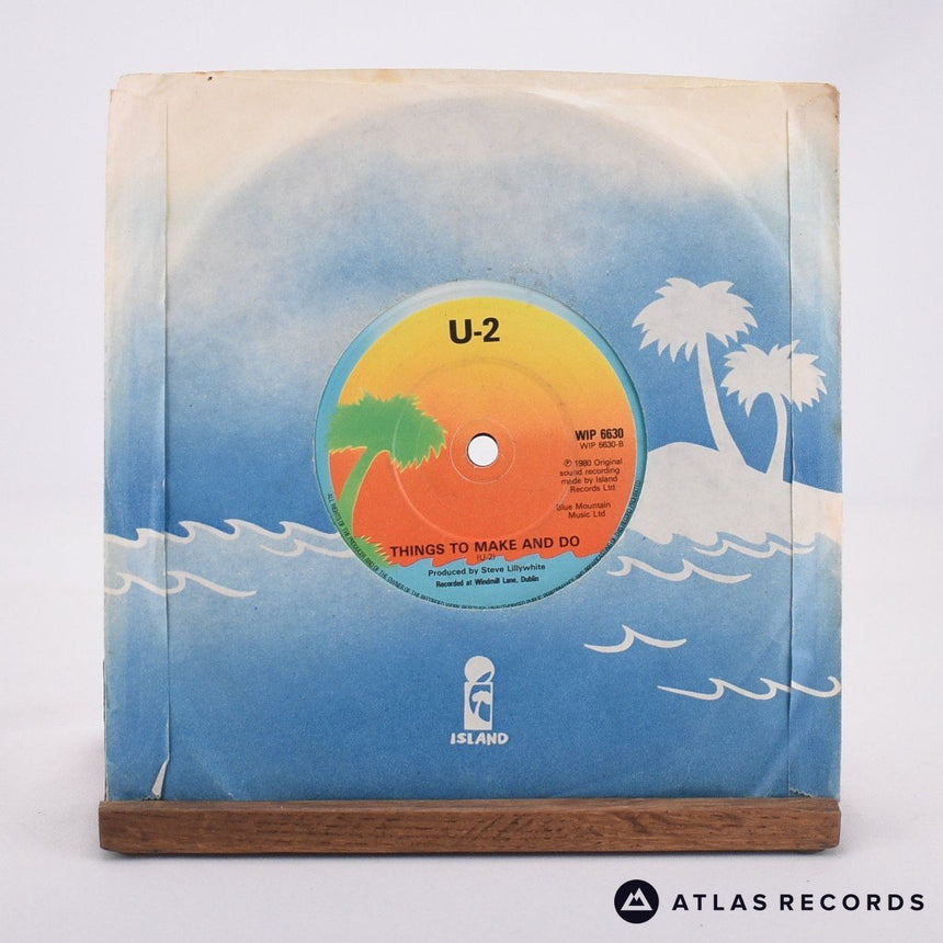 U2 - A Day Without Me - 7" Vinyl Record - VG+/VG+