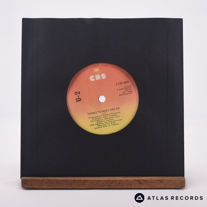U2 - A Day Without Me - Irish 7" Vinyl Record - VG+