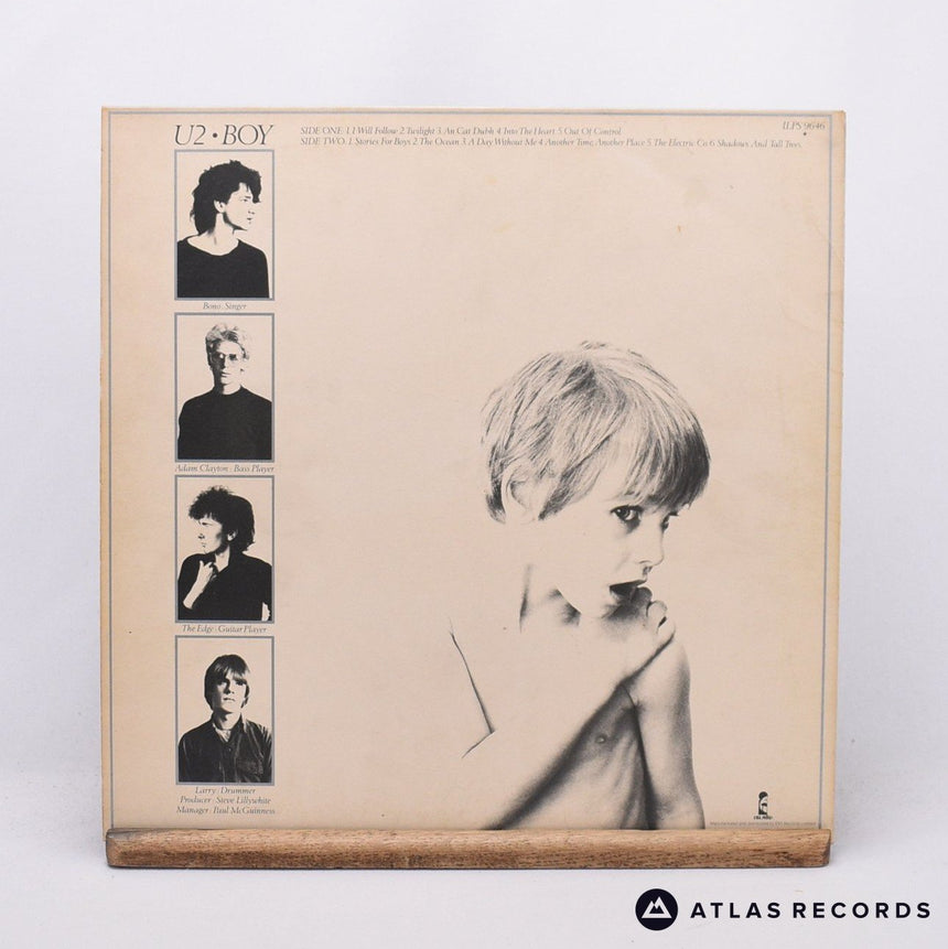 U2 - Boy - A-2 B-1 LP Vinyl Record - VG+/EX