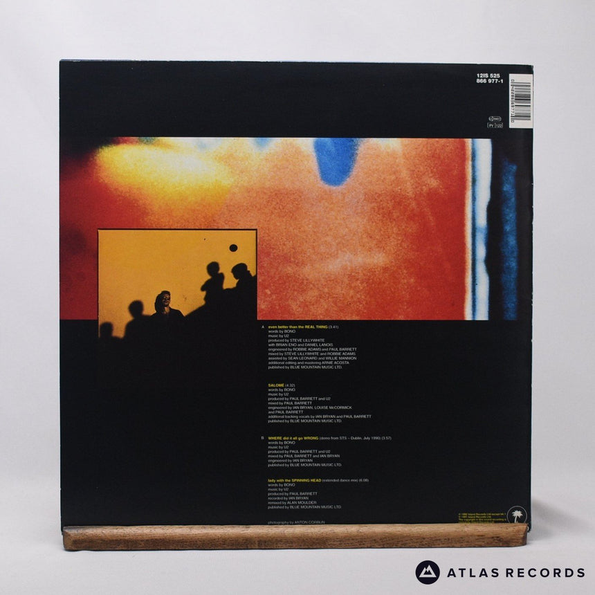U2 - Even Better Than The Real Thing - A-1 B-1 12" Vinyl Record - VG+/VG+