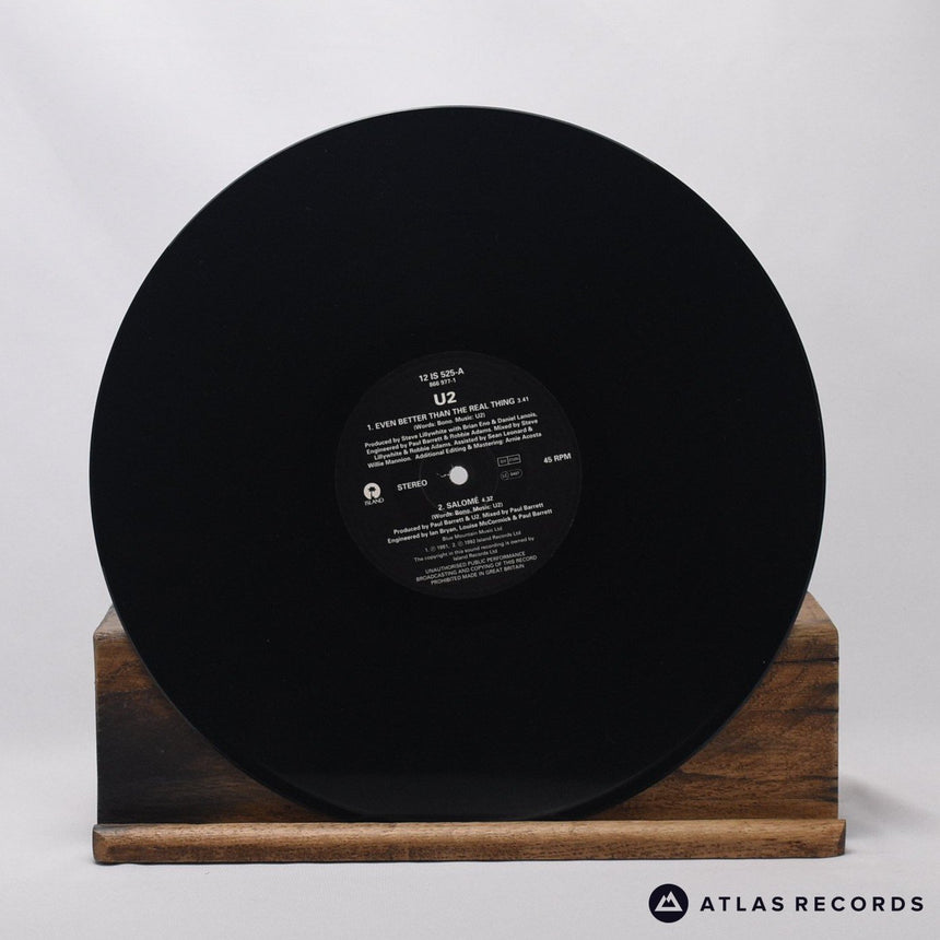 U2 - Even Better Than The Real Thing - A-1 B-1 12" Vinyl Record - VG+/VG+