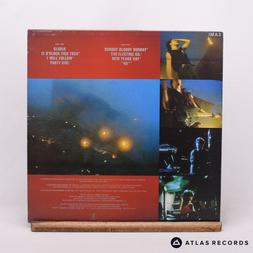 U2 - Live "Under A Blood Red Sky" - LP Vinyl Record - EX/EX