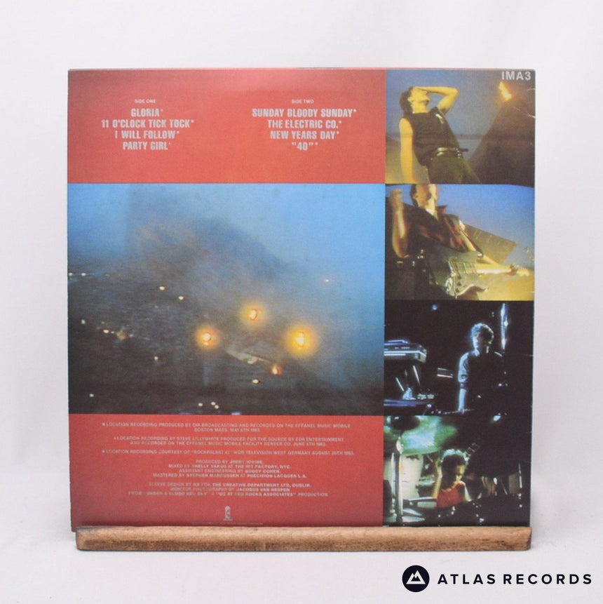 U2 - Live "Under A Blood Red Sky" - LP Vinyl Record - EX/EX