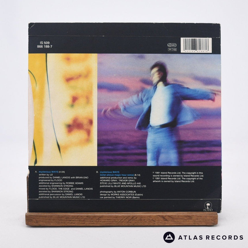 U2 - Mysterious Ways - 7" Vinyl Record - EX/VG+