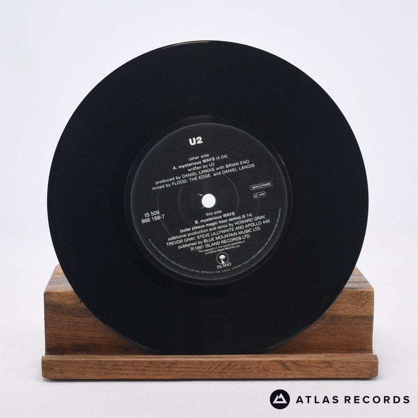 U2 - Mysterious Ways - 7" Vinyl Record - EX/VG+
