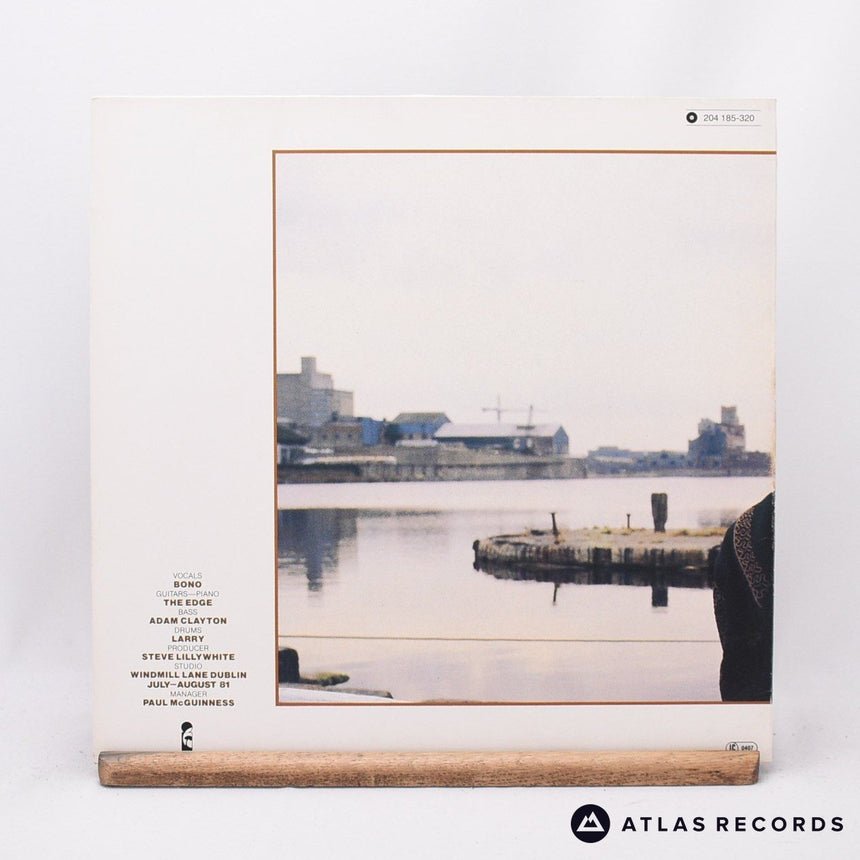 U2 - October - Misprint LP Vinyl Record - VG+/EX