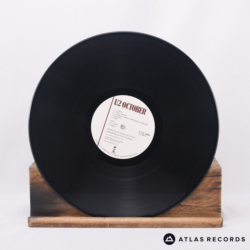 U2 - October - A-3 B-5 LP Vinyl Record - VG+/VG+