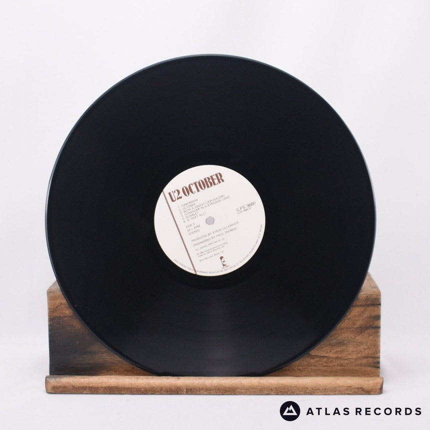 U2 - October - A-3 B-5 LP Vinyl Record - VG+/VG+