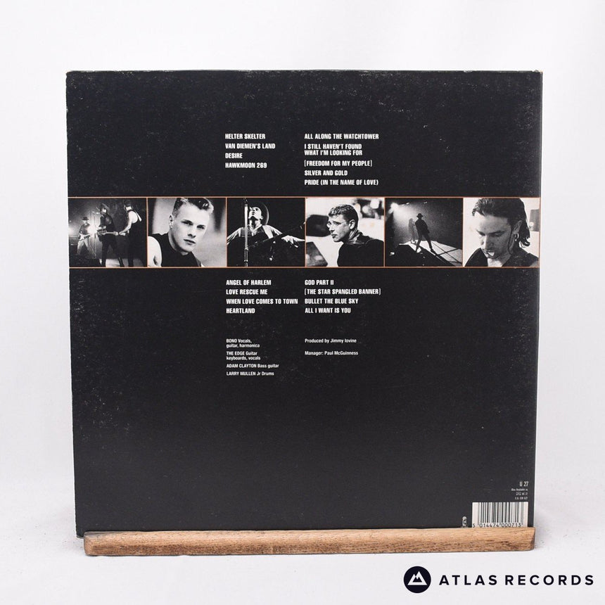 U2 - Rattle And Hum - Gatefold 2 x LP Vinyl Record - VG+/EX