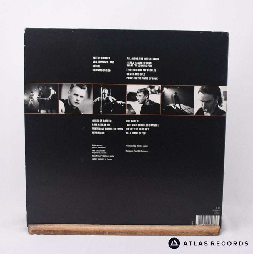 U2 - Rattle And Hum - Gatefold A-1 B-8 Double LP Vinyl Record - EX/EX