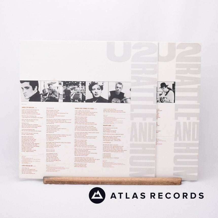 U2 - Rattle And Hum - Gatefold A-1 B-8 Double LP Vinyl Record - EX/EX