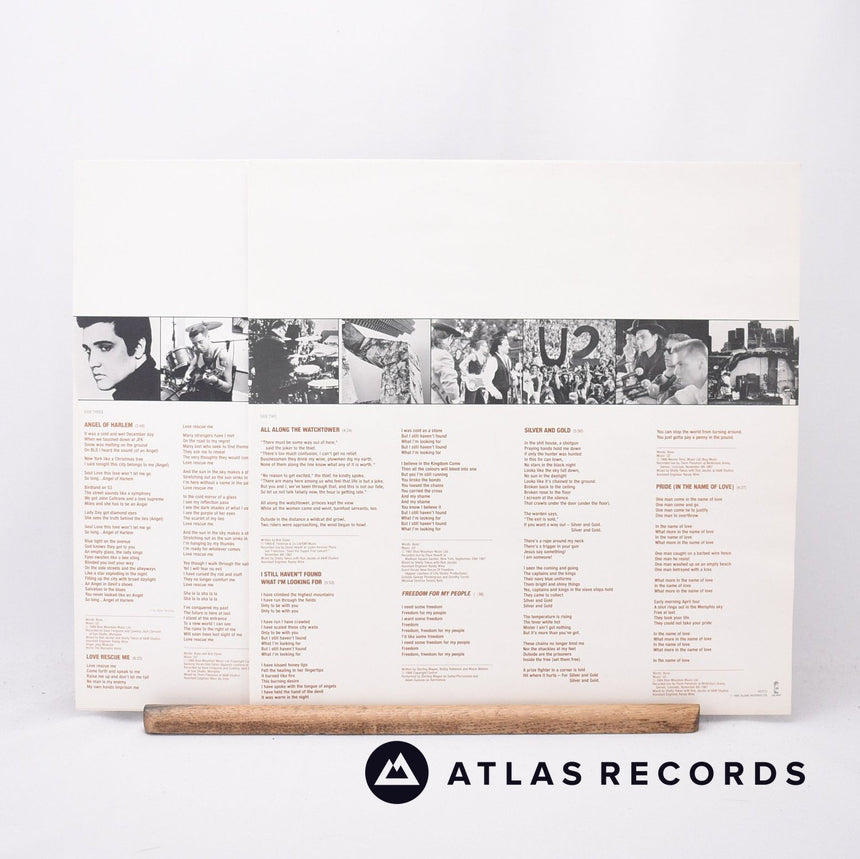 U2 - Rattle And Hum - Gatefold A12 B6 2 x LP Vinyl Record - VG+/EX