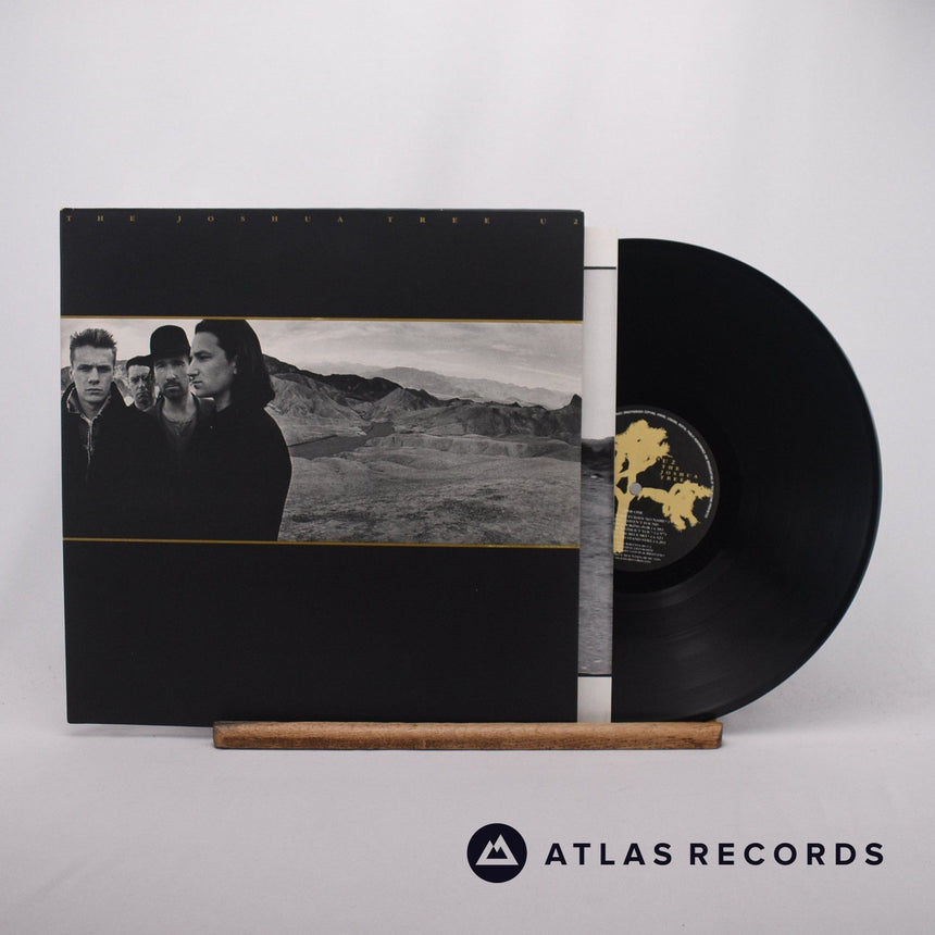 U2 The Joshua Tree LP Vinyl Record - Front Cover & Record