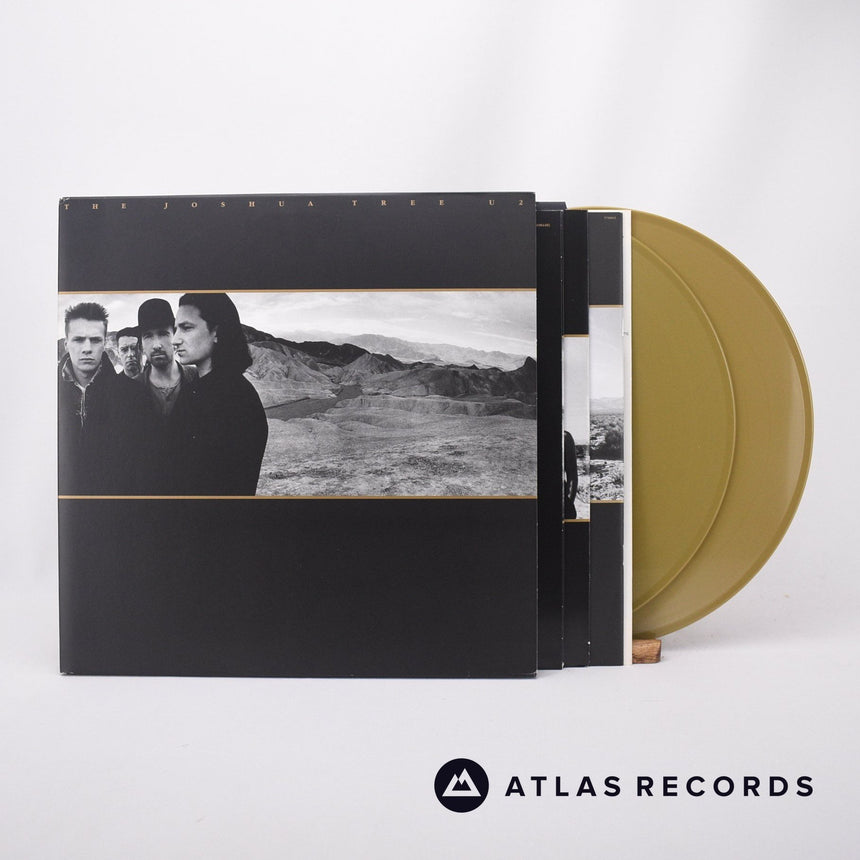 U2 The Joshua Tree 2 x LP Vinyl Record - Front Cover & Record