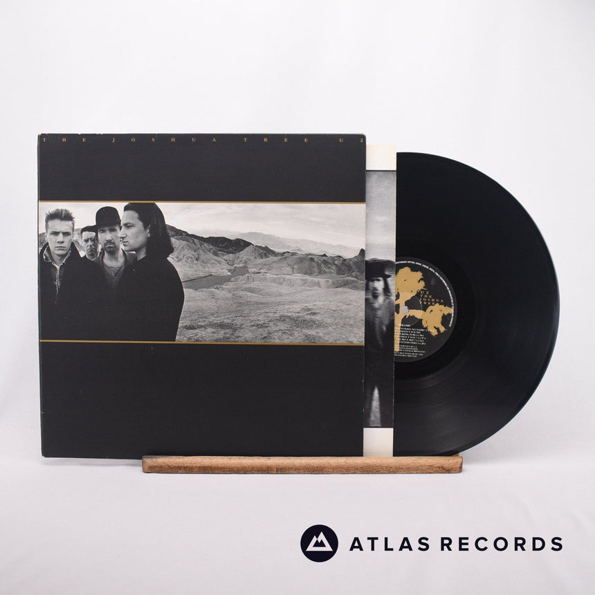 U2 The Joshua Tree LP Vinyl Record - Front Cover & Record