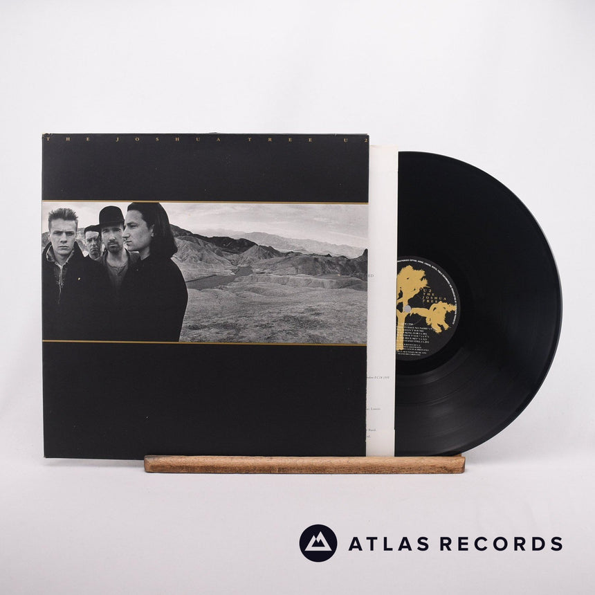 U2 The Joshua Tree LP Vinyl Record - Front Cover & Record