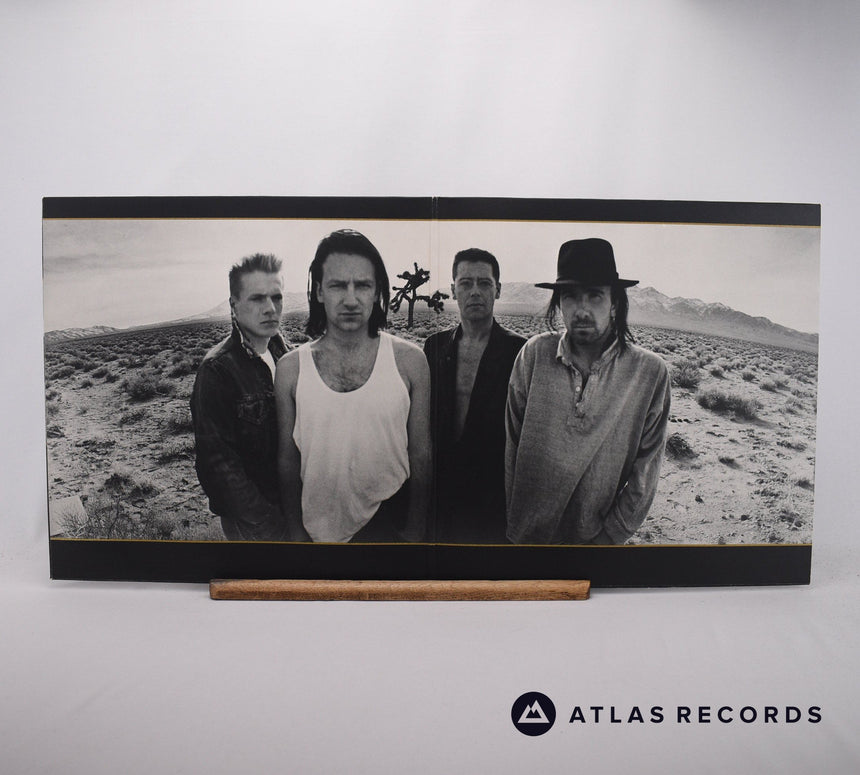 U2 - The Joshua Tree - Lyric Sheet Gatefold A-1 B-1 LP Vinyl Record - EX/EX