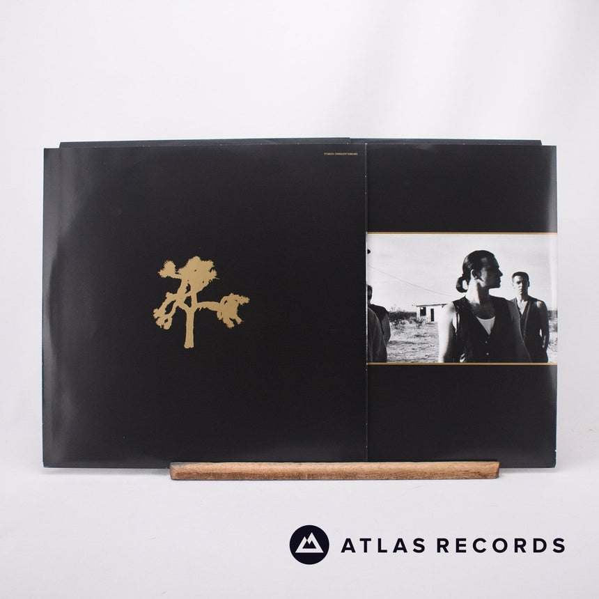 U2 - The Joshua Tree - 180G Booklet Gold Lyric Sheet Reissue 2 x LP Vinyl Record