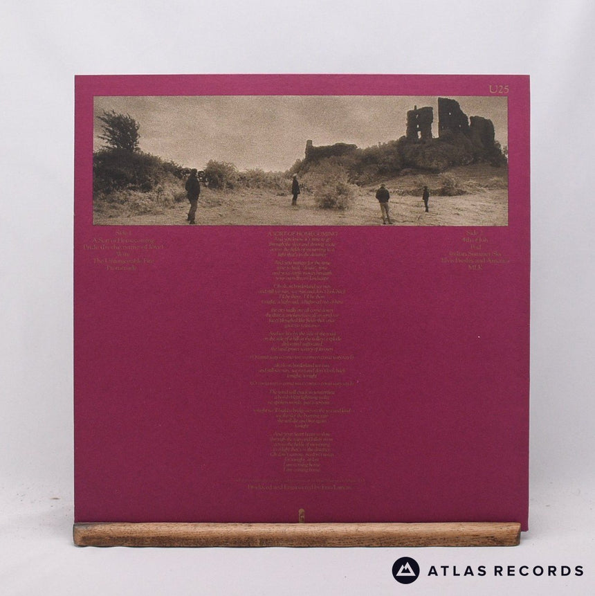 U2 - The Unforgettable Fire - A- B- LP Vinyl Record - EX/VG+