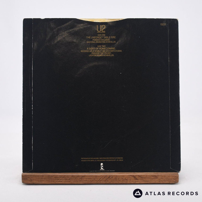 U2 - The Unforgettable Fire - Gatefold 2 x 7" EP Vinyl Record - EX/EX