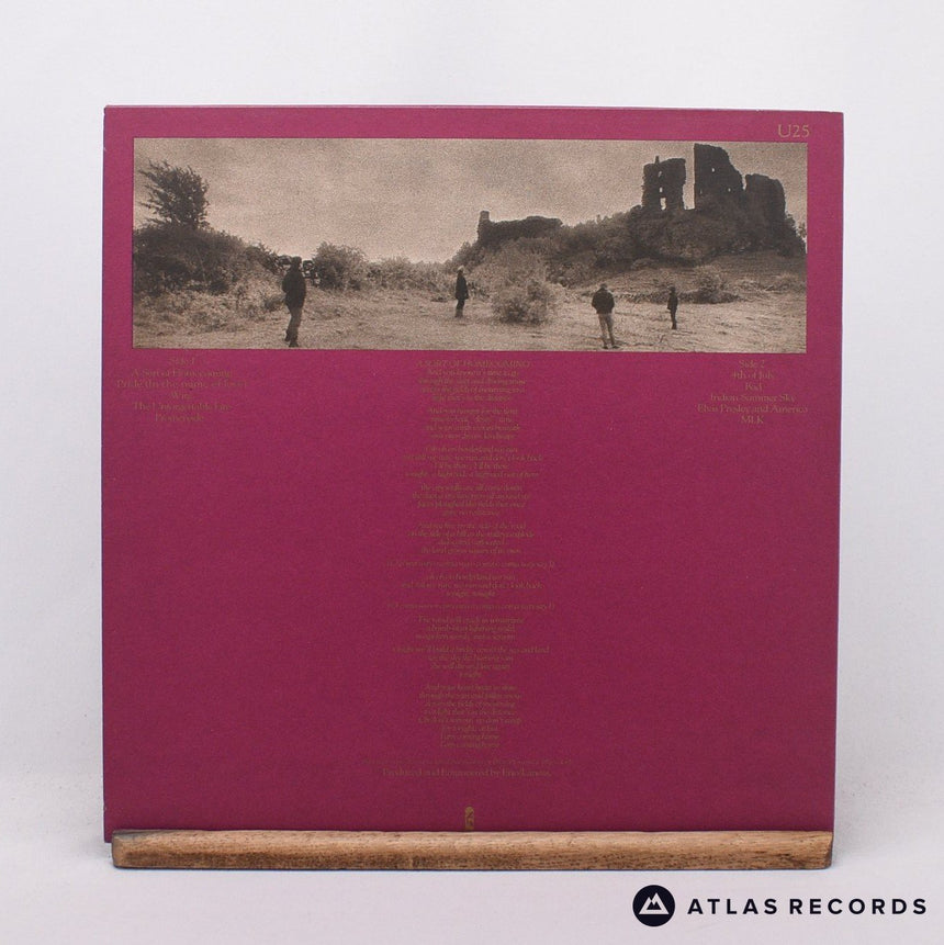 U2 - The Unforgettable Fire - A-4 B-7 LP Vinyl Record - EX/EX