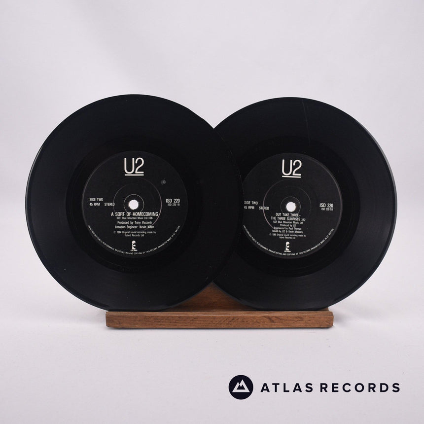 U2 - The Unforgettable Fire - 2 x 7" EP Vinyl Record - EX/VG+