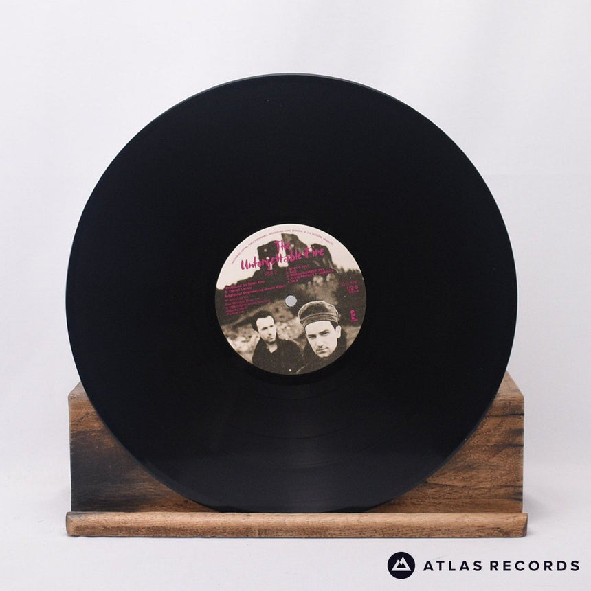 U2 - The Unforgettable Fire - Textured Sleeve A-7U B-7U LP Vinyl Record - EX/EX