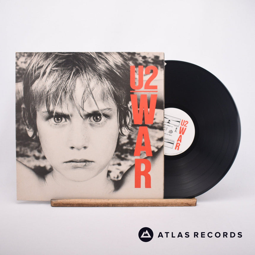 U2 War LP Vinyl Record - Front Cover & Record